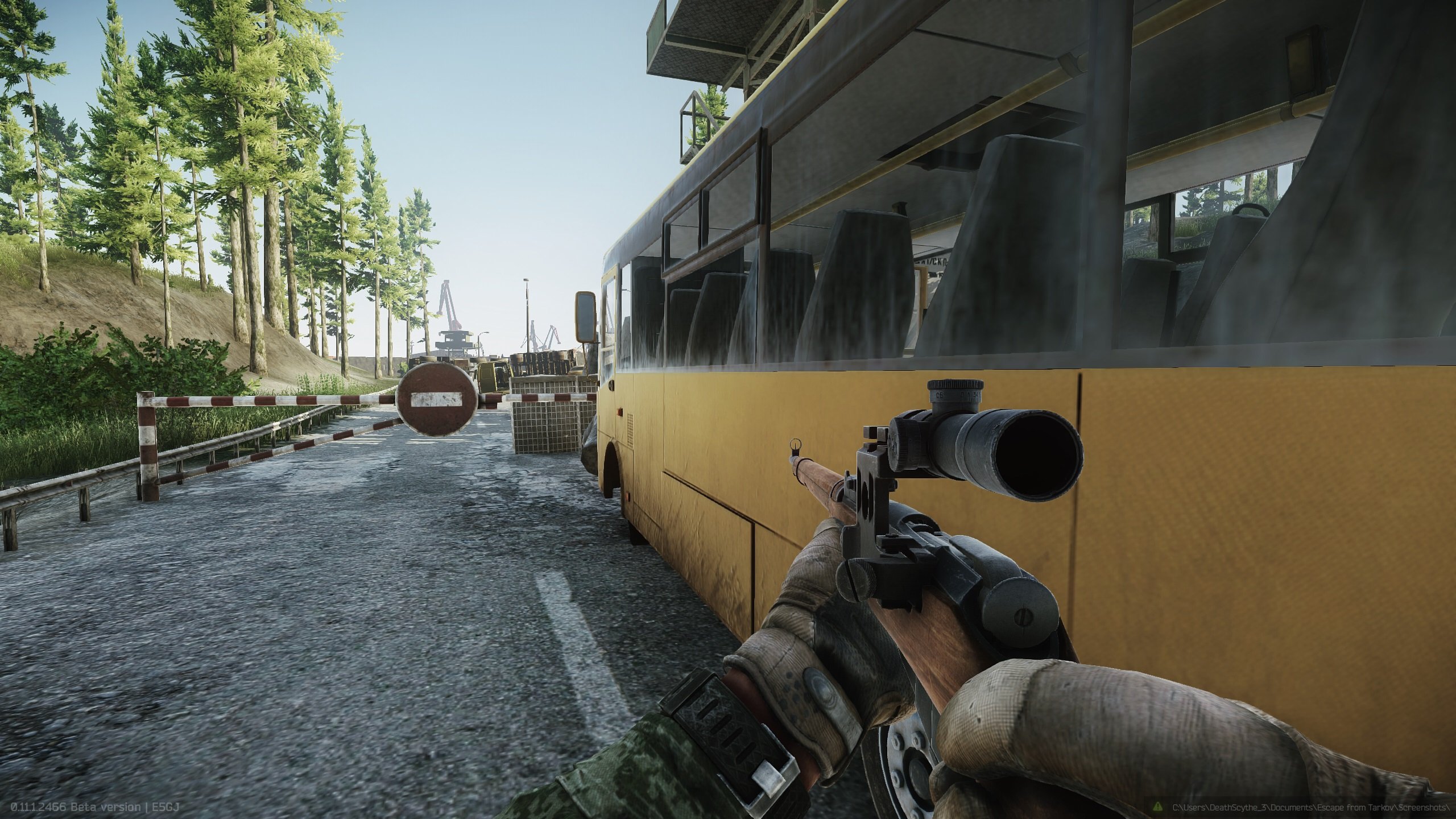 Escape From Tarkov Shoreline Map Ruined Road