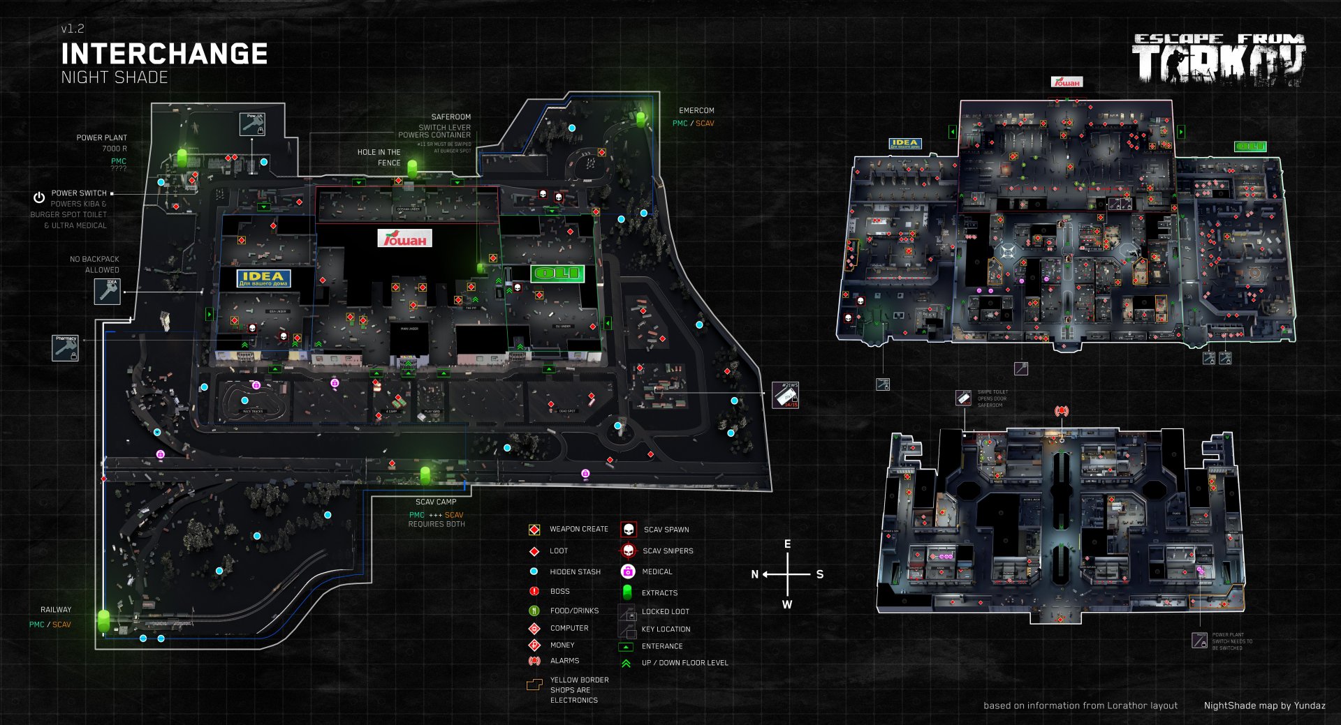 Interchange Map Comprehensive Guide - Player Resources - United We